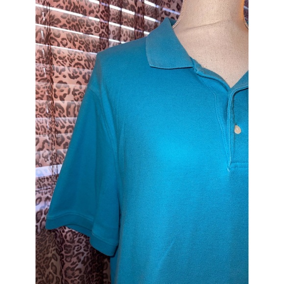 Croft & Barrow Blue Button Short Sleeve 💙 - Picture 3 of 14
